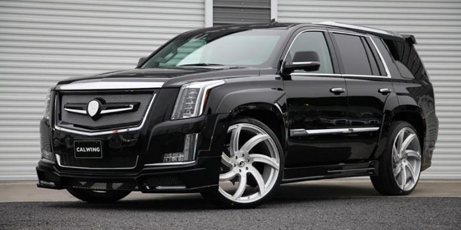 Cadillac Escalade by Calwing on Forgiato Wheels '2016